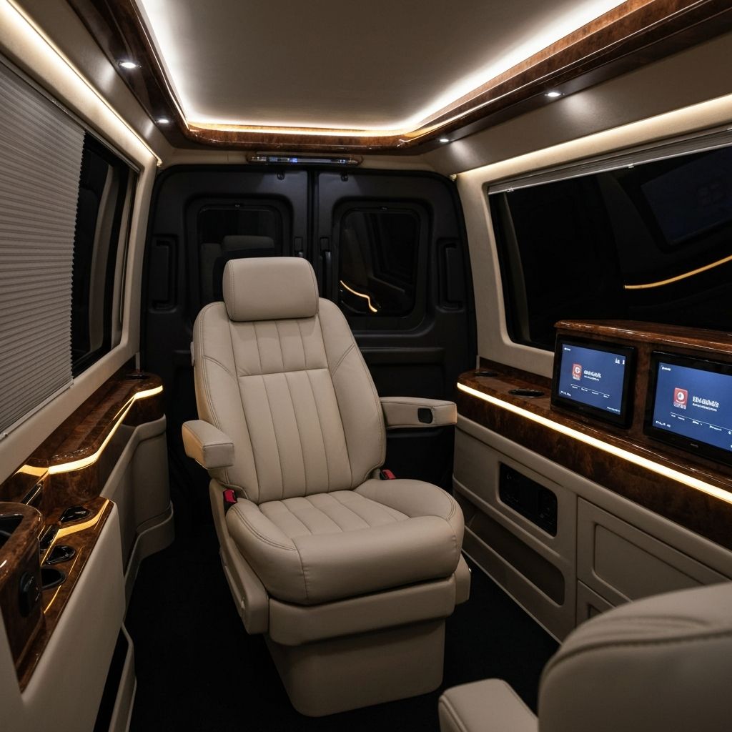 Premium van interior